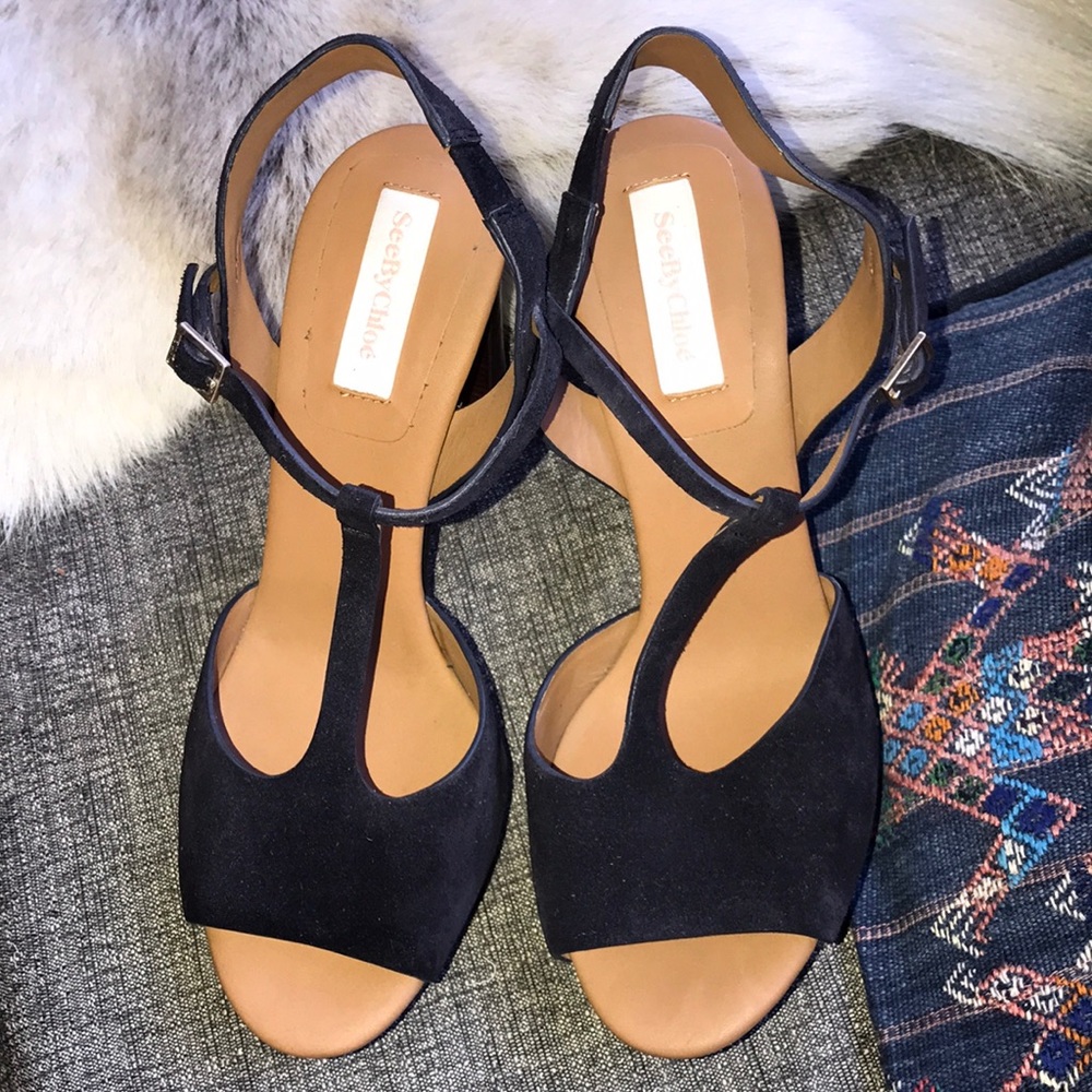 SeeByChloe Platform Heel